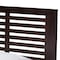 Baxton Studio Sedona Modern Dark Brown-Finished Wood Twin Platform Bed 143-7872 - alternate 5